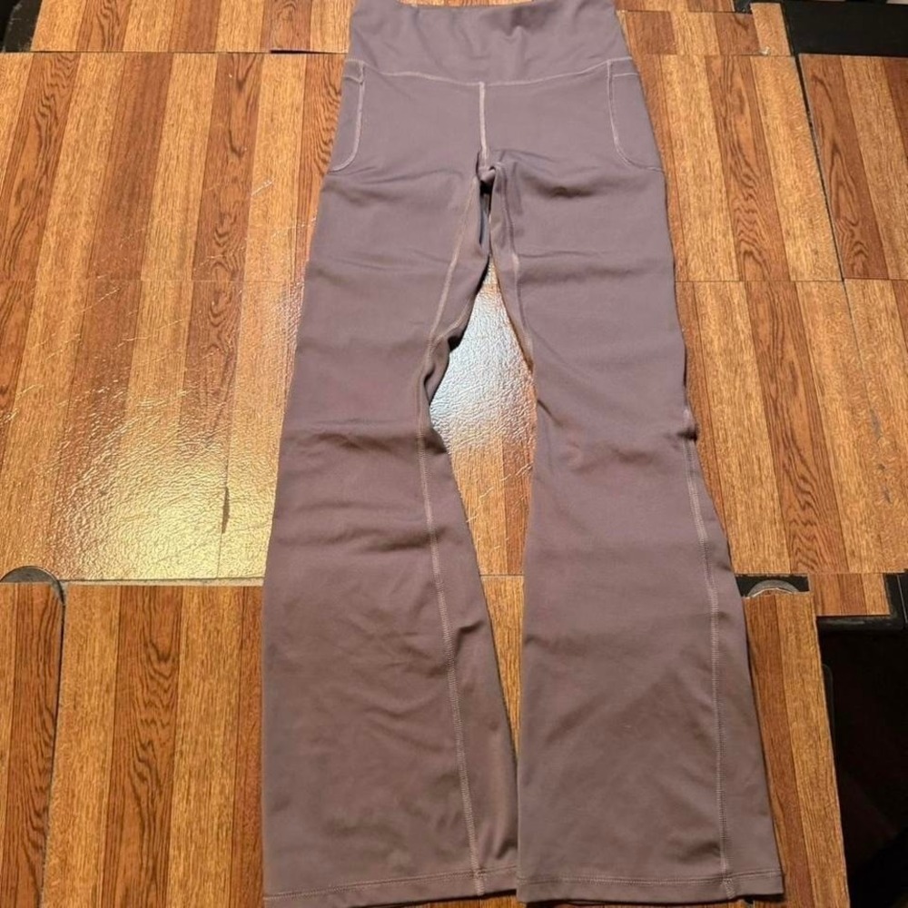 Under Armour Grey Women's Flared Baggy Running Leggings Small